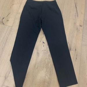 theory black slacks/trousers